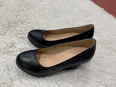 イタリアの靴 パンプス 黒 Amazon | レディース パンプス ウェッジソール 黒 ハイヒール
